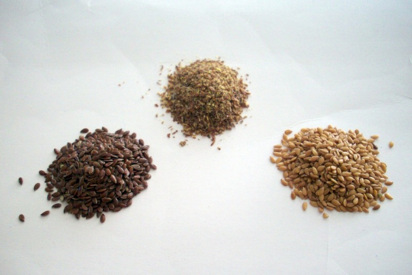 3 types of Flaxseeds