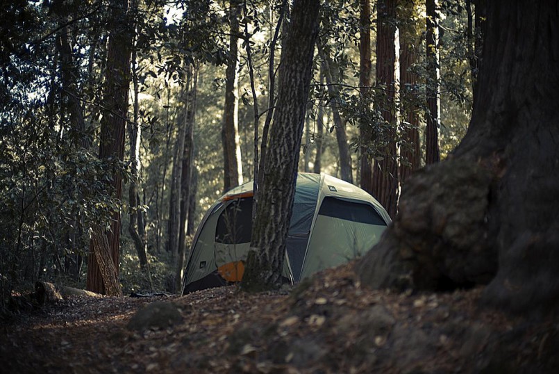 primitive camping