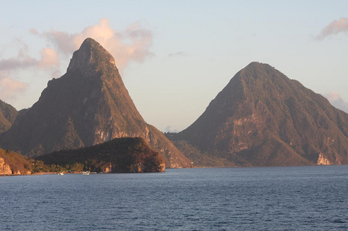 St. Lucia Pitons Area