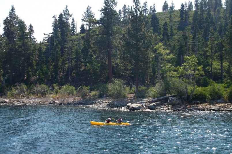 California55 Kayaking on Lake Tahoe – beautiful afternoon