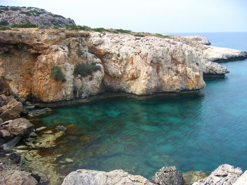 cliffs Cyprus Island