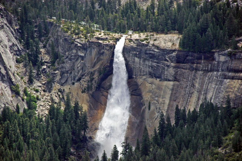 Nevada Falls (Little Yosemite Valley, Sierra Nevada Mountains, California, USA) 1