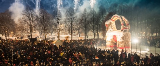 Holiday Traditions: The Burning Gävle Goat