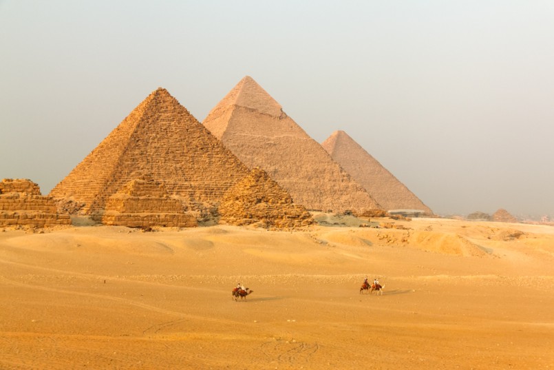 Great Pyramid of Giza. Egypt