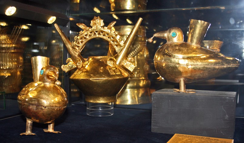 Inca gold treasure