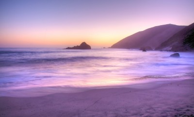 Pfeiffer Beach in Big Sur is an incredibly scenic beach