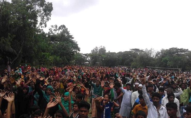 Bangladesh coal plant protests
