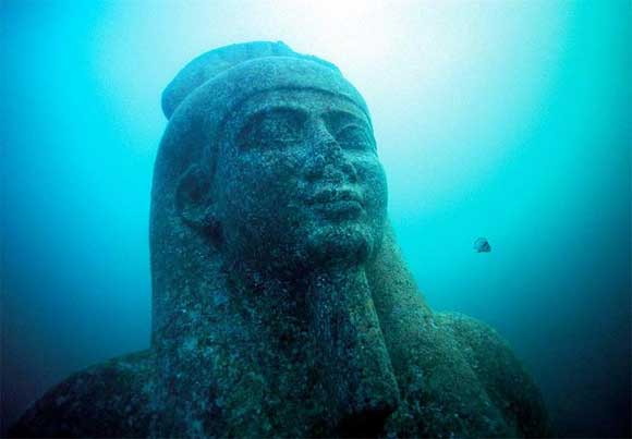 Egyptian underwater city