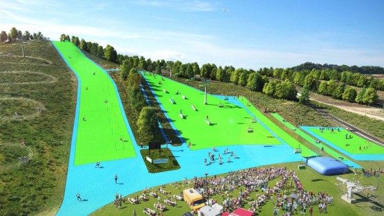 Is this plastic ski hill the future of skiing?